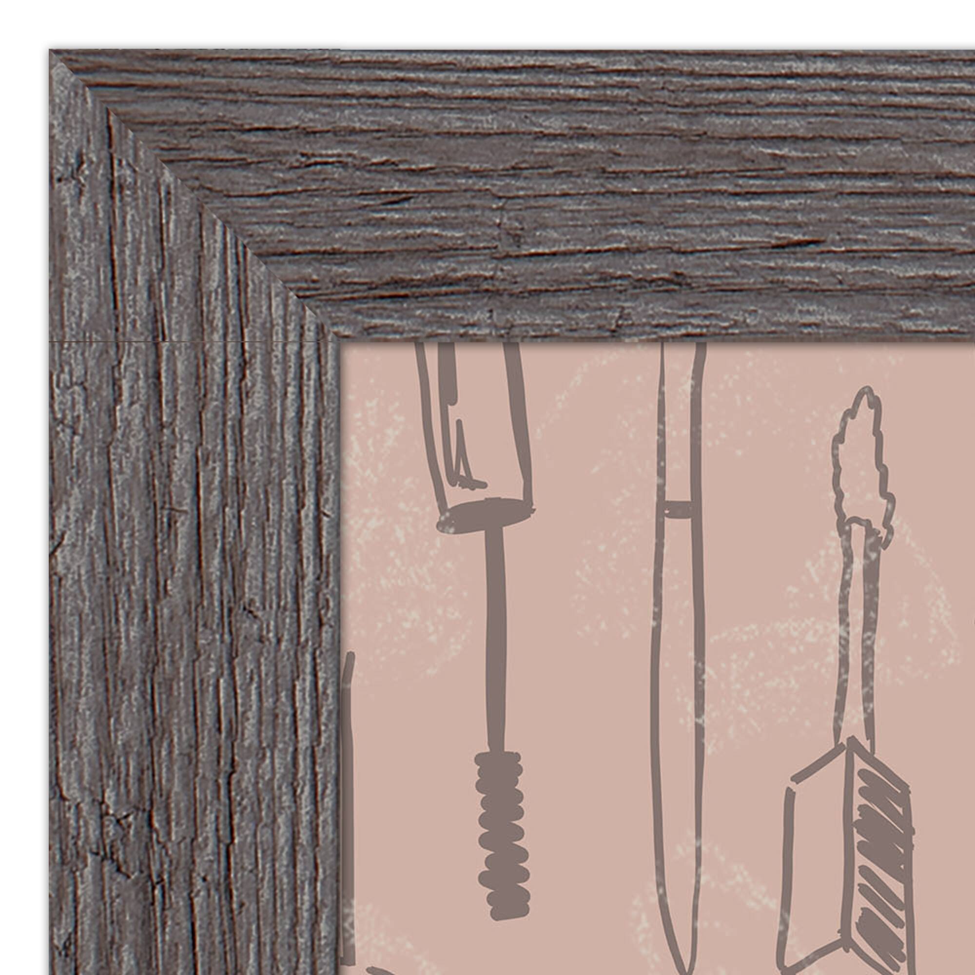 Beauty is Within Print in Gray Frame